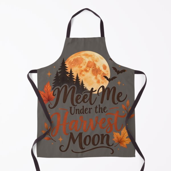 Item preview, Meet Me Under the Harvest Moon – Autumn Night Design designed and sold by blankTeeShirt.