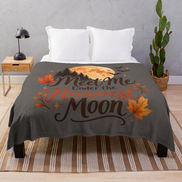 Item preview, Meet Me Under the Harvest Moon – Autumn Night Design designed and sold by blankTeeShirt.