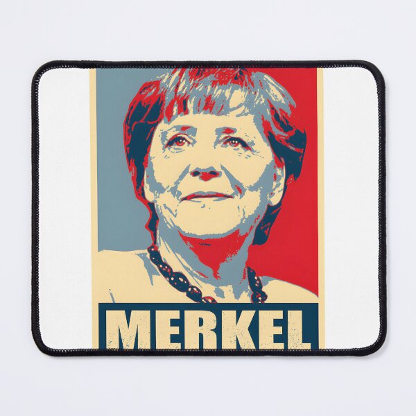 Item preview, Angela Merkel Hope Design Featuring German Federal Chancellor Symbolism designed and sold by Medjz.