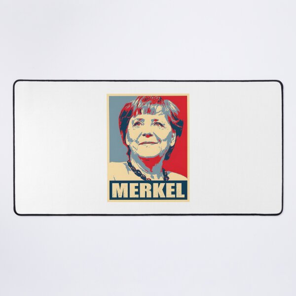 Item preview, Angela Merkel Hope Design Featuring German Federal Chancellor Symbolism designed and sold by Medjz.