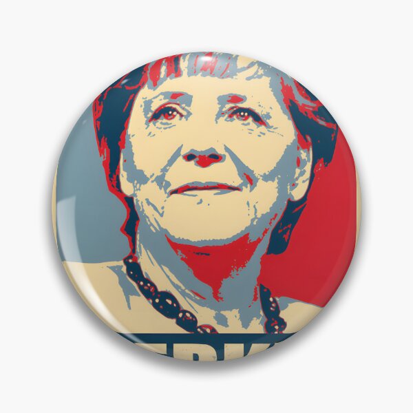 Item preview, Angela Merkel Hope Design Featuring German Federal Chancellor Symbolism designed and sold by Medjz.