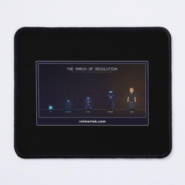Item preview, The March Of Resolution Pixel Art Evolution Game Graphic designed and sold by Reimertek.