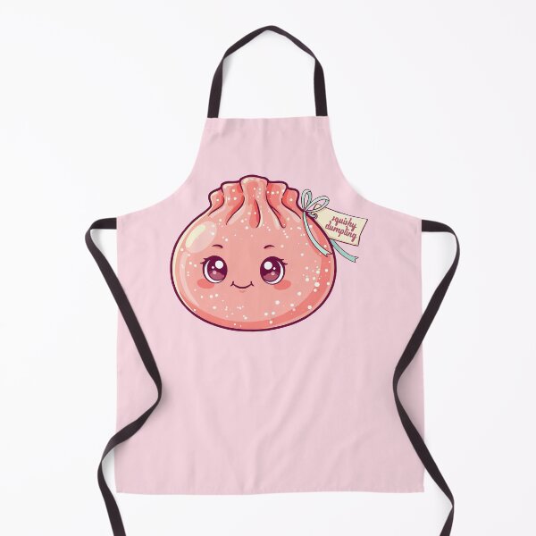 Item preview, Squishy Dumpling – Cute Pink Peach Kawaii Food Lover designed and sold by EmeraldeaArt.