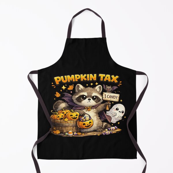 Item preview, Pumpkin Tax Funny Halloween Raccoon designed and sold by Yomere.