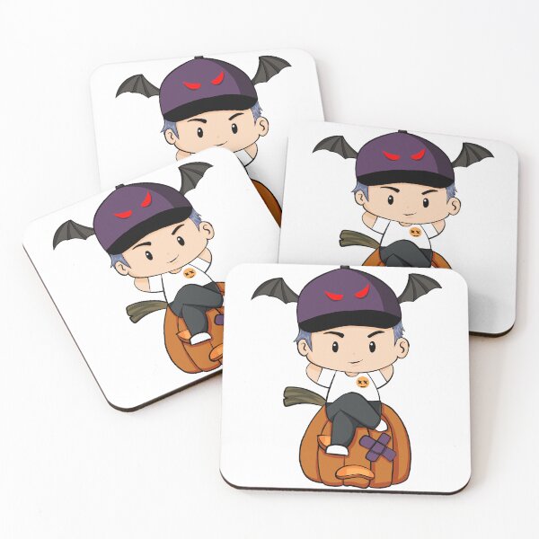 Item preview, Chibi boy sitting on Halloween Pumpkin designed and sold by ZUMA-design.