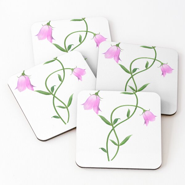 Item preview, Linnea Flower Twinflower Wildflower Wild Flower Pink Flowers  designed and sold by DrewLawson.