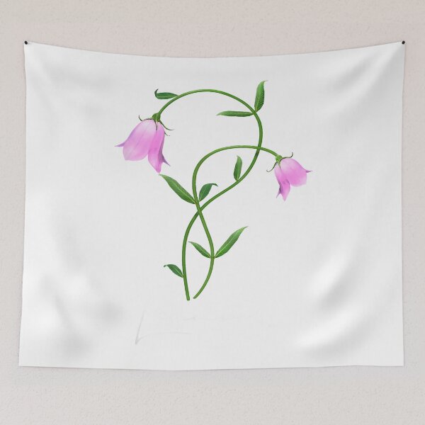 Item preview, Linnea Flower Twinflower Wildflower Wild Flower Pink Flowers  designed and sold by DrewLawson.