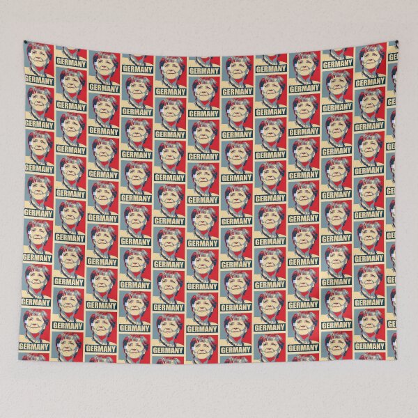 Item preview, Diseño de Angela Merkel Hope con la participación de la excanciller alemana Bundeskanzler designed and sold by Medjz.