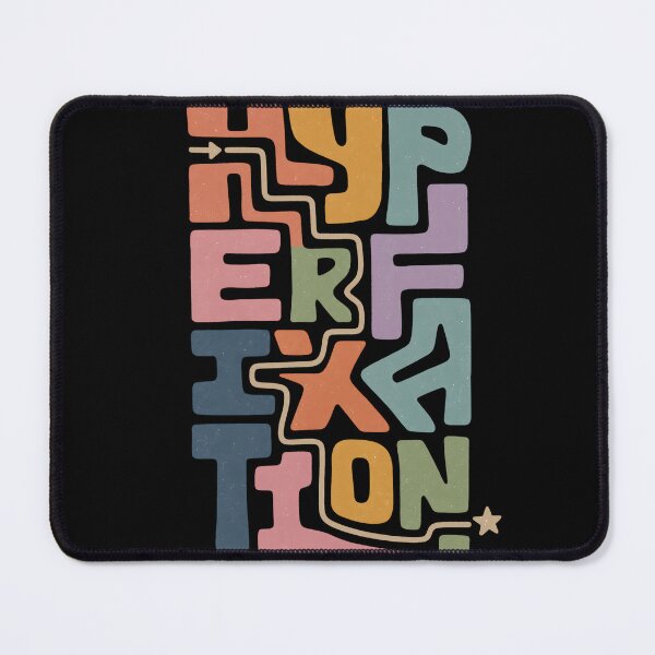 Item preview, Retro Hyperfixation Colorful Typography designed and sold by lenalenspod.