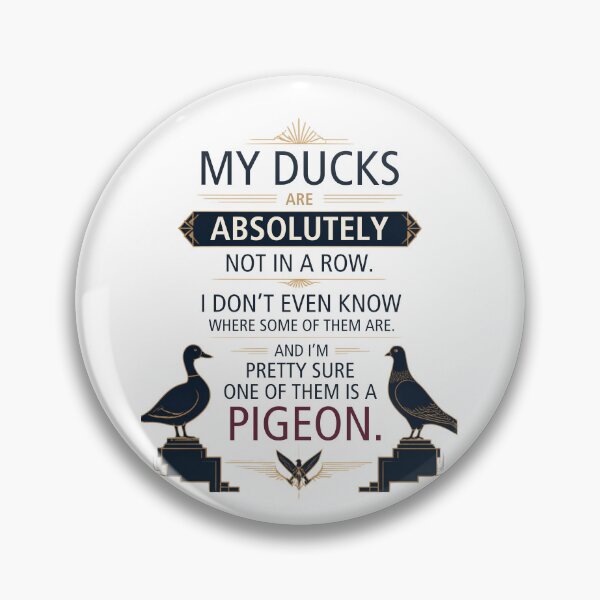 Item preview, Ducks In A Row designed and sold by LaughandLaugh.