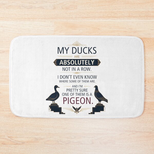 Item preview, Ducks In A Row designed and sold by LaughandLaugh.