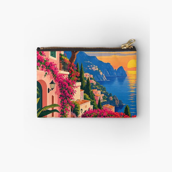 Item preview, Mediterranean Sunset Village Escape designed and sold by everlycosper.