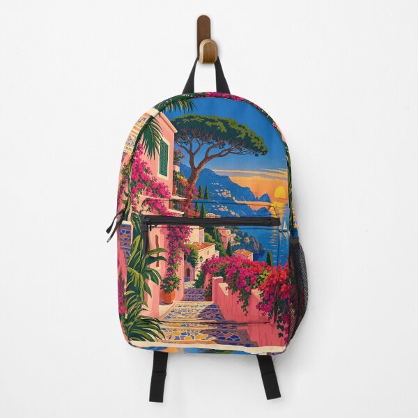 Item preview, Mediterranean Sunset Village Escape designed and sold by everlycosper.