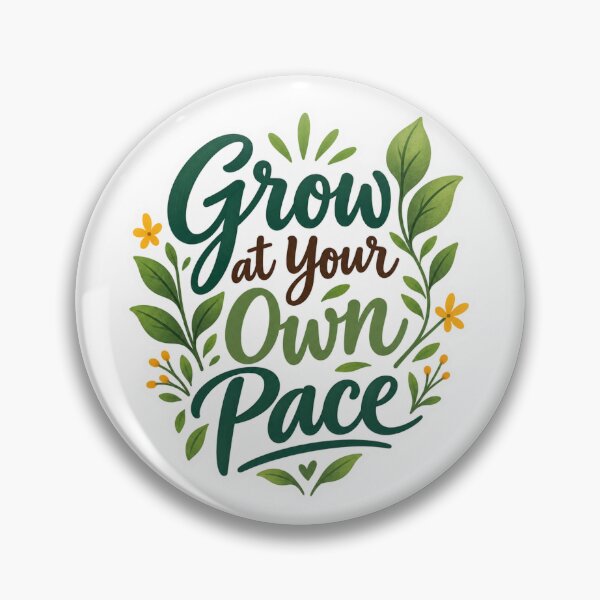 Item preview, Grow at Your Own Pace with Grace designed and sold by PriyankaSonara.