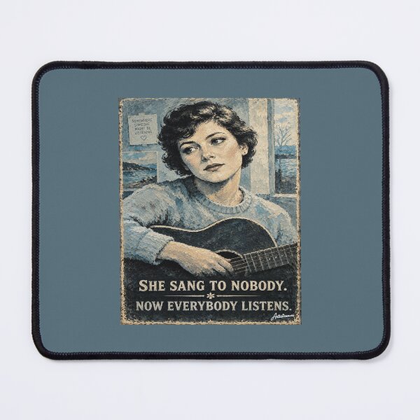 Item preview, *Connie Converse Vanishing Folk Singer Portrait* designed and sold by Artisticanvas.