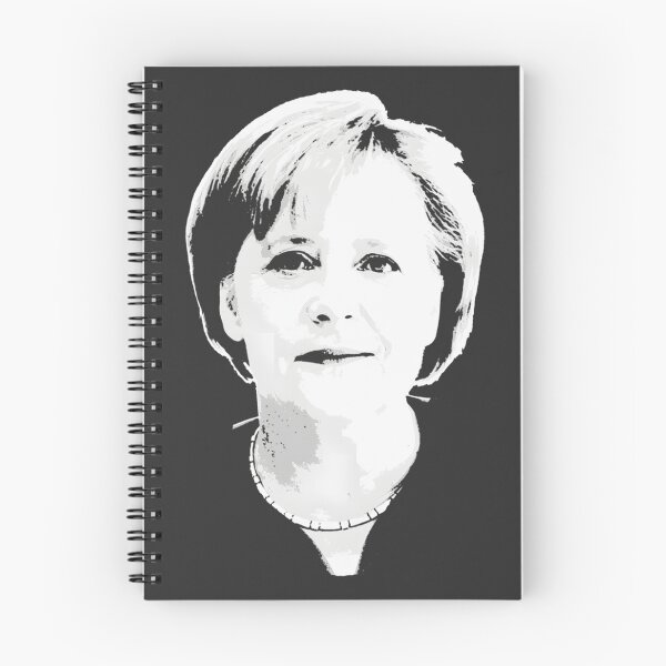 Item preview, Angela Merkel Portrait Illustration - Modern Political Leader Artwork designed and sold by Medjz.