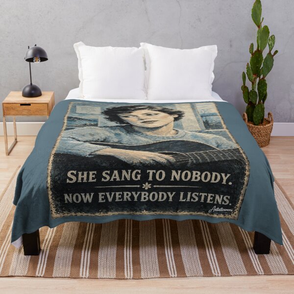 Item preview,  *Connie Converse Vanishing Folk Singer Portrait* designed and sold by Artisticanvas.