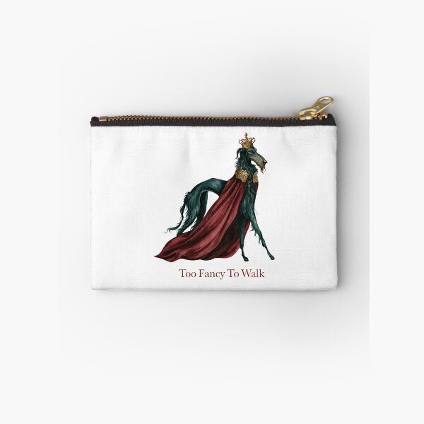 Item preview, Too Fancy To Walk - Regal Irish Wolfhound Wearing Crown Funny Dog Lover Design designed and sold by Anastasiia Yurevych.