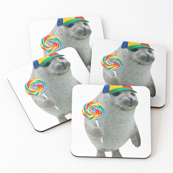 Item preview, Silly Seal with Lollipop Meme designed and sold by DrewLawson.