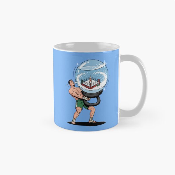 Item preview, Boxing Kettlebell Snow Globe Fighter Pop Art designed and sold by Rare By Hero.