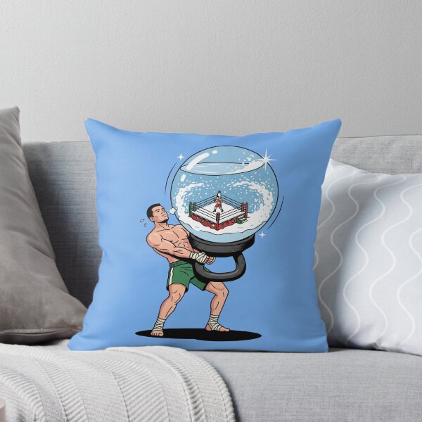 Item preview, Boxing Kettlebell Snow Globe Fighter Pop Art designed and sold by Rare By Hero.