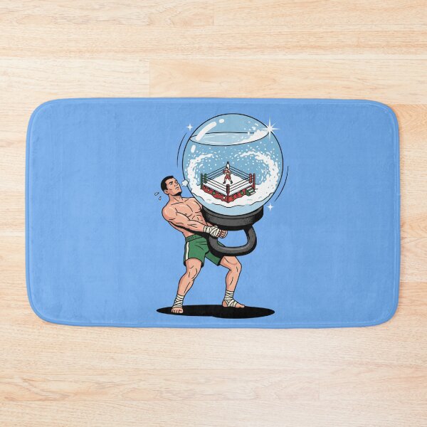 Item preview, Boxing Kettlebell Snow Globe Fighter Pop Art designed and sold by Rare By Hero.