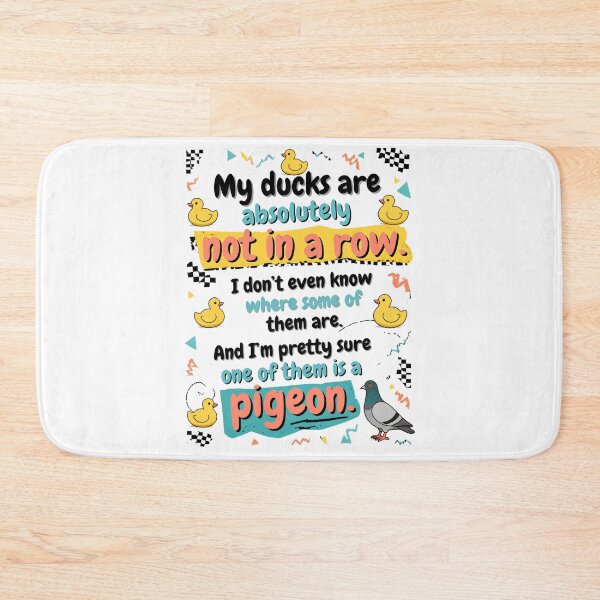 Item preview, Ducks In A Row designed and sold by LaughandLaugh.