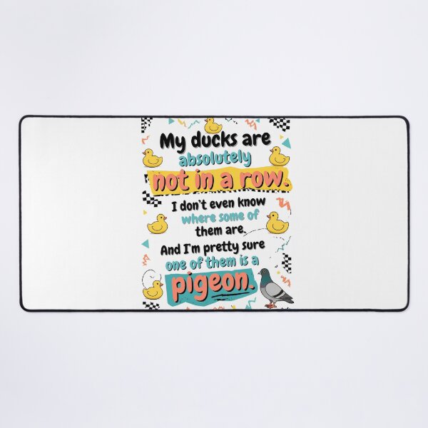 Item preview, Ducks In A Row designed and sold by LaughandLaugh.