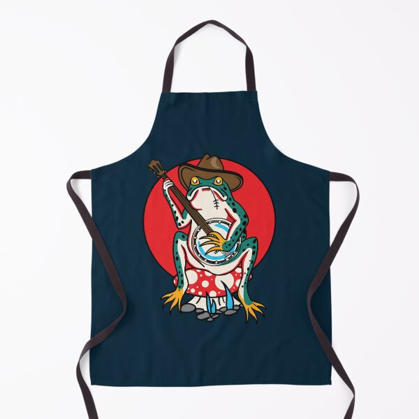 Item preview, Country Singer Frog Playing Banjo designed and sold by talentable66.