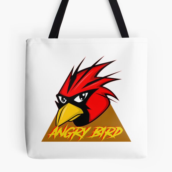 Item preview, Fierce Angry Bird Illustration with Bold Expression and Vibrant Colors designed and sold by lively. stickers.