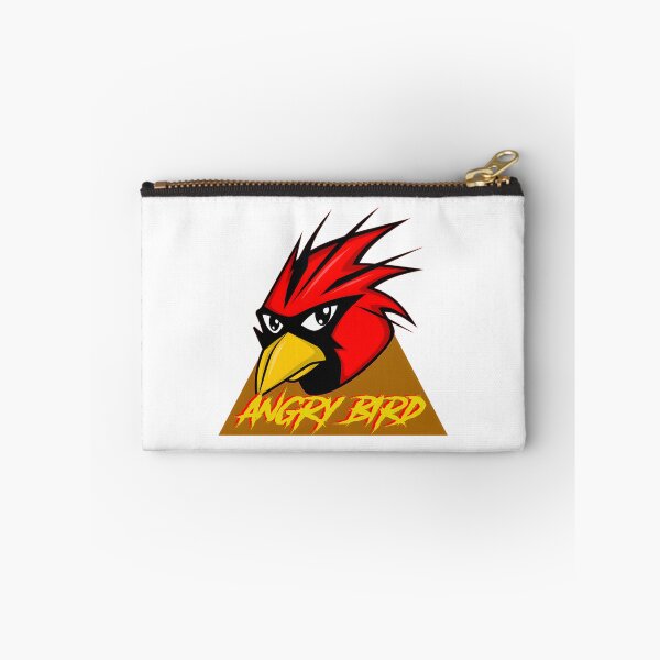Item preview, Fierce Angry Bird Illustration with Bold Expression and Vibrant Colors designed and sold by lively. stickers.
