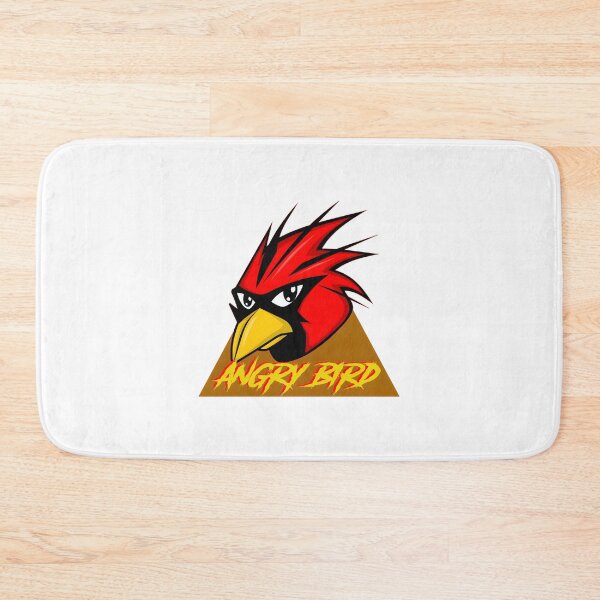 Item preview, Fierce Angry Bird Illustration with Bold Expression and Vibrant Colors designed and sold by lively. stickers.