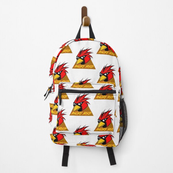 Item preview, Fierce Angry Bird Illustration with Bold Expression and Vibrant Colors designed and sold by lively. stickers.