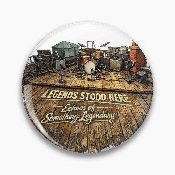 Item preview, “Legends Stood Here Rooftop Tribute” designed and sold by simplehcity.
