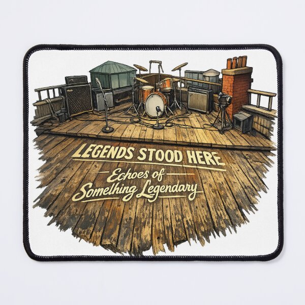 Item preview, “Legends Stood Here Rooftop Tribute” designed and sold by simplehcity.