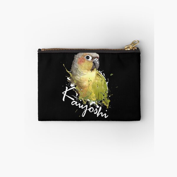 Item preview, Kaiyoshi Dilute Green Cheek Conure Bird Illustration Art designed and sold by SHVKERstyle.