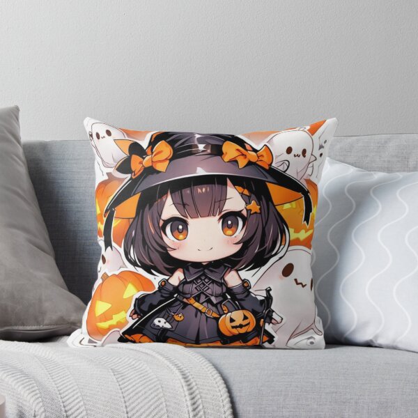 Item preview, Cute Chibi Halloween Girl Anime Character designed and sold by AnimDream .