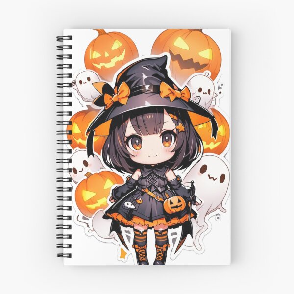 Item preview, Cute Chibi Halloween Girl Anime Character designed and sold by AnimDream .