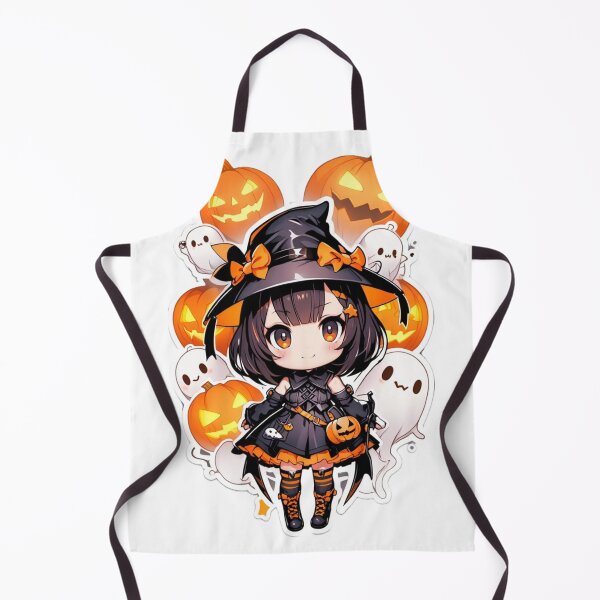 Item preview, Cute Chibi Halloween Girl Anime Character designed and sold by AnimDream .