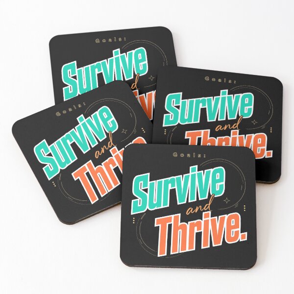 Item preview, Survive and Thrive  designed and sold by Geordesign.