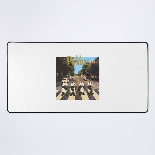 Item preview, Pandas Crossing Abbey Road Inspired Cute Animal Illustration designed and sold by SHVKERstyle.