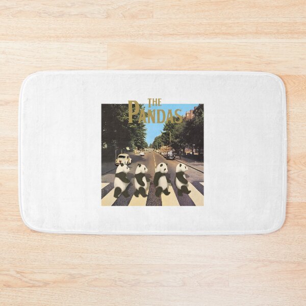 Item preview, Pandas Crossing Abbey Road Inspired Cute Animal Illustration designed and sold by SHVKERstyle.