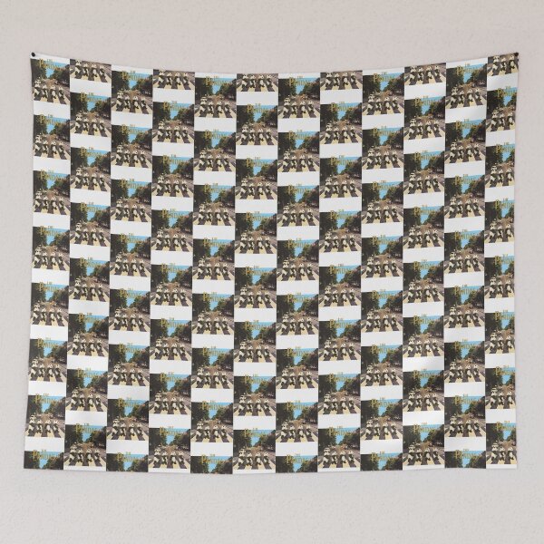 Item preview, Pandas Crossing Abbey Road Inspired Cute Animal Illustration designed and sold by SHVKERstyle.