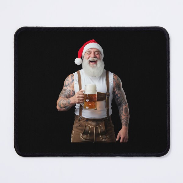 Item preview, Santa Claus, lederhosen, beer, Bavaria, humor designed and sold by Loona97.