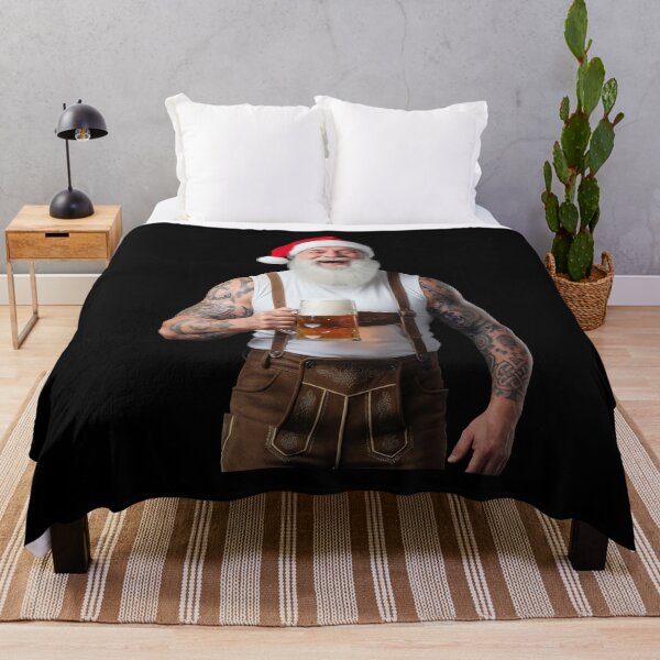 Item preview, Santa Claus, lederhosen, beer, Bavaria, humor designed and sold by Loona97.