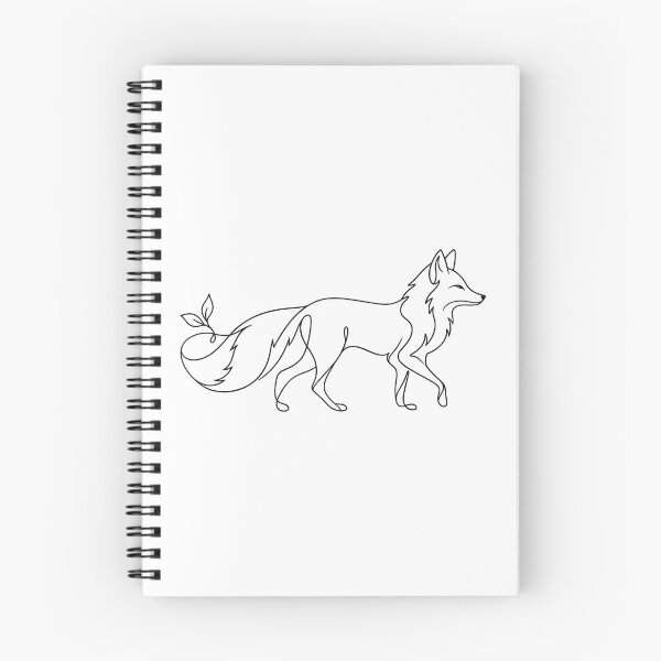 Item preview, Minimalist Fox Line Art designed and sold by A Light Worker.