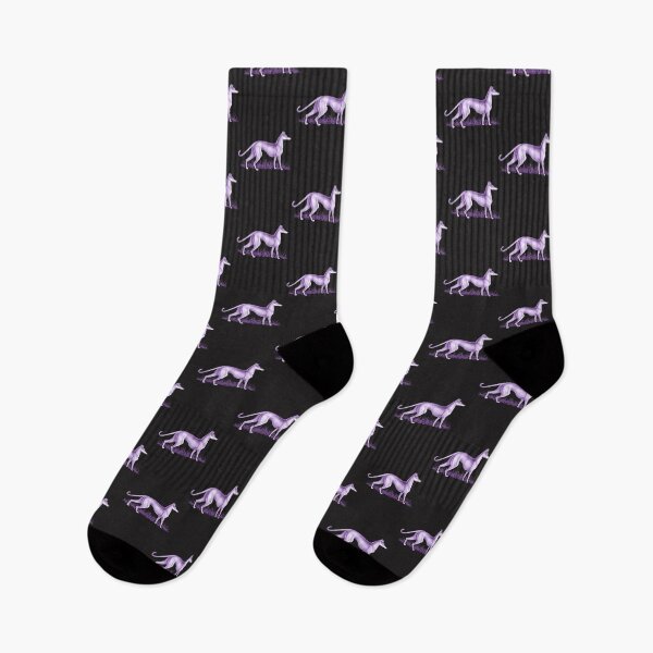 Item preview, Purple Whippet Dog Artistic Illustration for Animal Lovers designed and sold by SHVKERstyle.