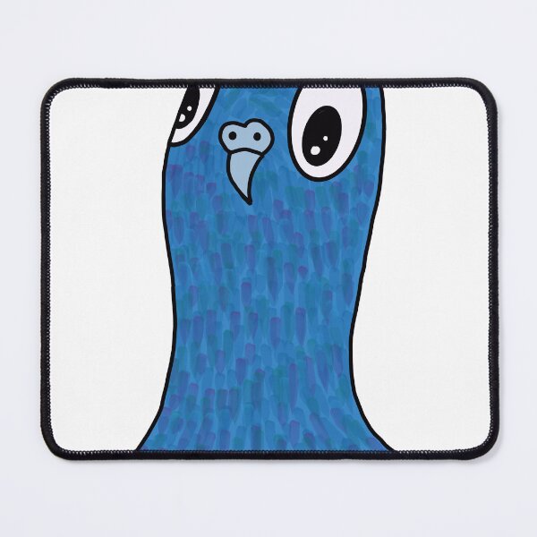 Item preview, Goofy Blue Pigeon  designed and sold by LeisuretimeArt.