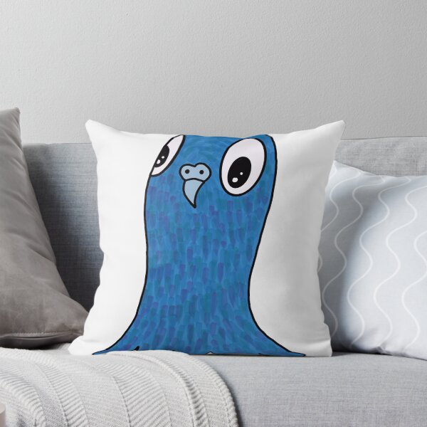 Item preview, Goofy Blue Pigeon  designed and sold by LeisuretimeArt.