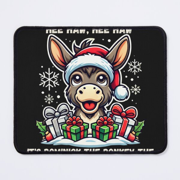 Item preview, Cute Christmas Italian Christmas Donkey Dominick The Donkey Pullover Hoodie designed and sold by vetr772.